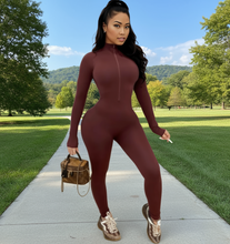 Load image into Gallery viewer, KASH (CHOCOLATE) JUMPSUIT