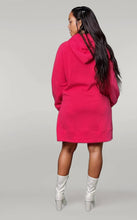 Load image into Gallery viewer, COZY HOODIE DRESS
