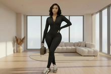 Load image into Gallery viewer, KASH (BLACK) JUMPSUIT
