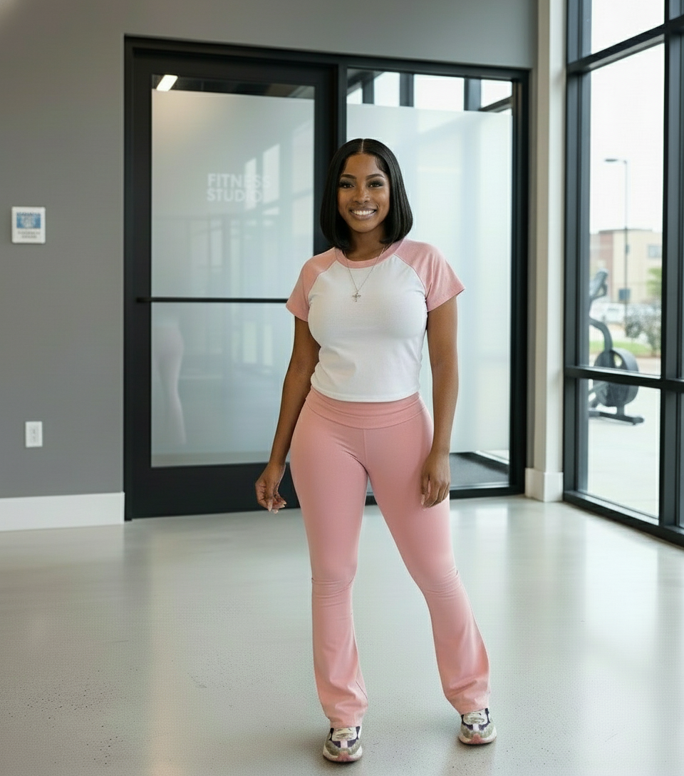 MAKE YOU SWEAT SETS (PINK)