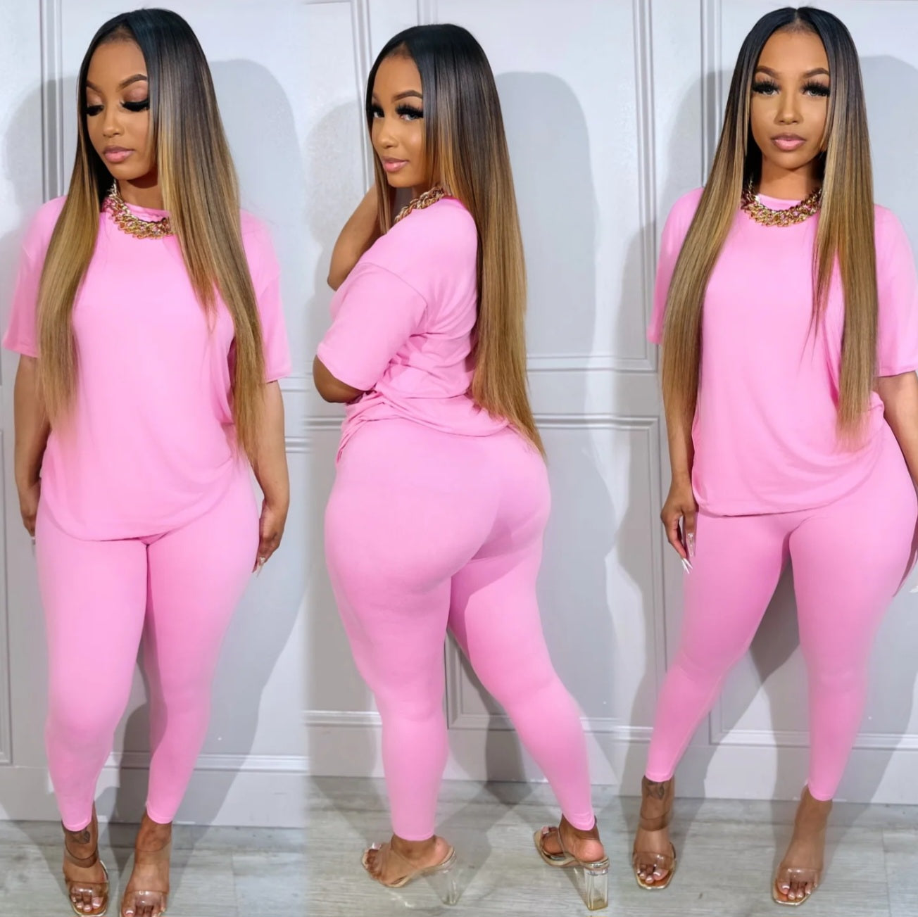 KEEPING IT BASIC SET - PINK